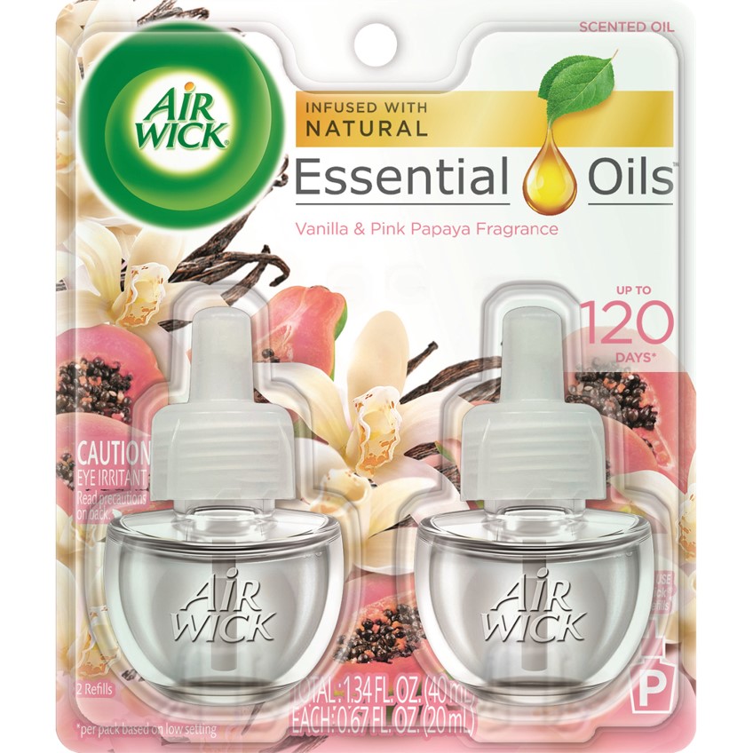 AIR WICK Scented Oil  Vanilla  Pink Papaya